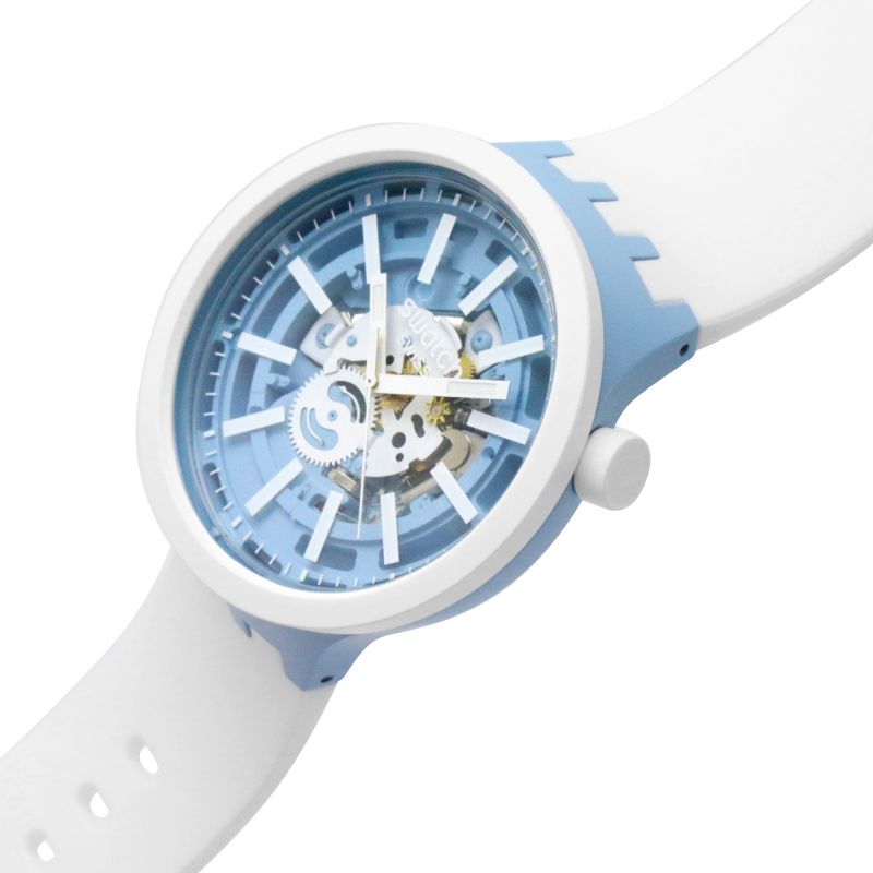 Swatch Whice Men's Watch SB03N103 – My Moments Store