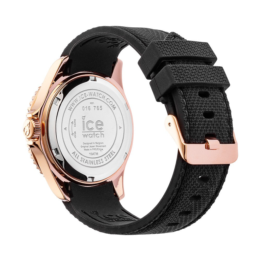 ICE Steel - Black Rose Gold Watch 016765