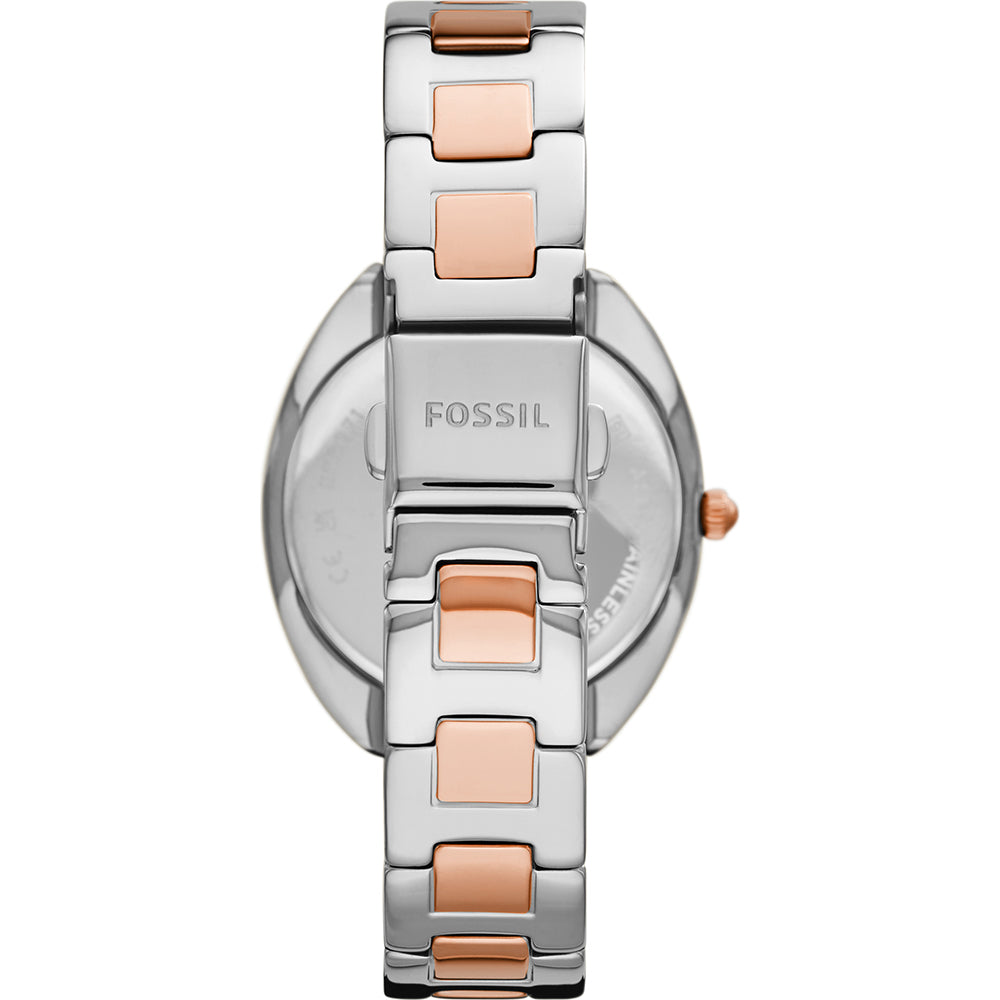Fossil Gabby watch  Two-tone silver-rose gold ladies watch   ES5072