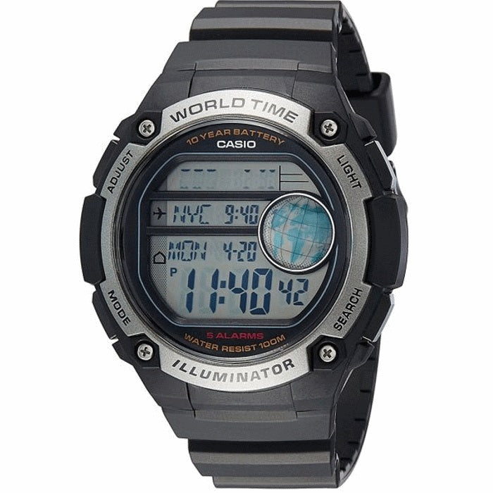 Casio Youth-Digital Black Dial Men's Watch-AE-3000W-1AVDF (D135)