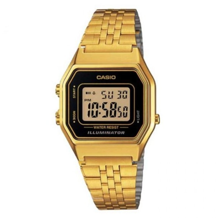 Casio Ladies Illuminator Digital Watch LA680WGA-1DF
