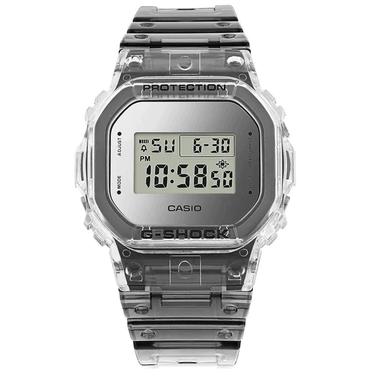 Casio Digital Grey Dial Men's Watch-DW-5600SK-1DR (G949)