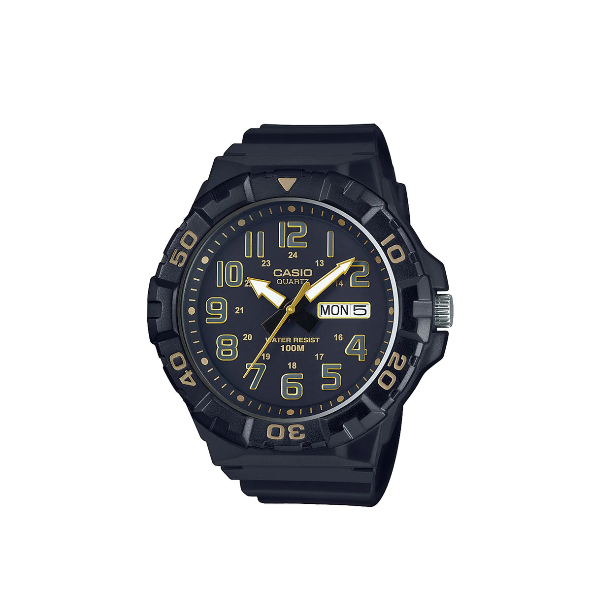Casio  Analog Black Resin Strap Watch for Men MRW-210H-1A2VDF