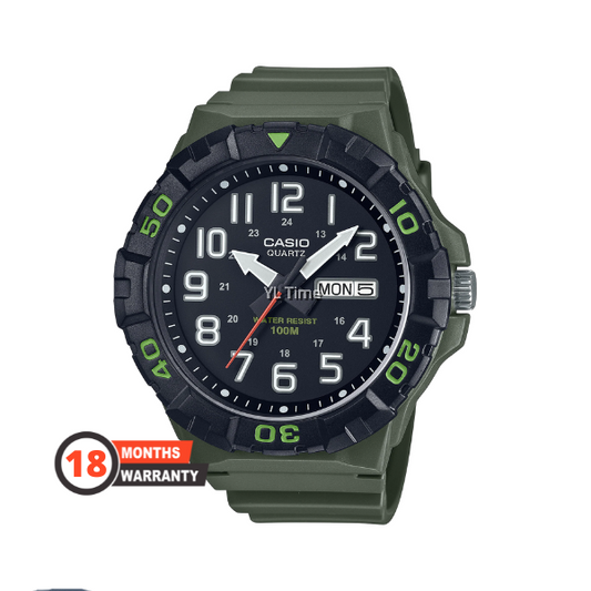 Casio Analog Black Dial Men's Watch-MRW-210H-3AVDF