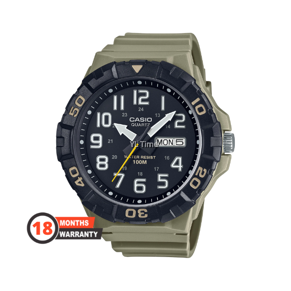 Casio Analog Black Dial Men's Watch MRW-210H-5AVDF