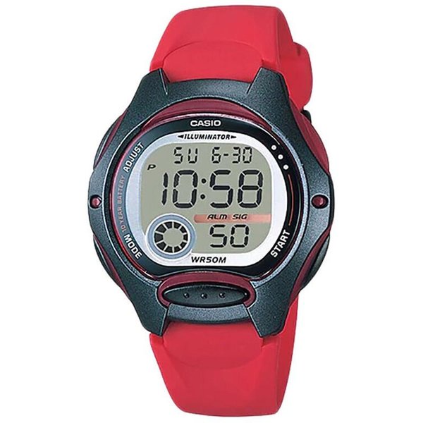 Casio Digital Women's Wristwatch  LW-200-4AVDF