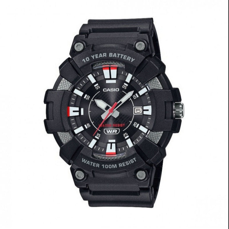 Casio Analog Black Dial Men's Watch-MW-610H-1AVDF