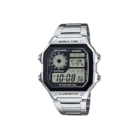 Casio  Standard Digital Silver Watch  Men
