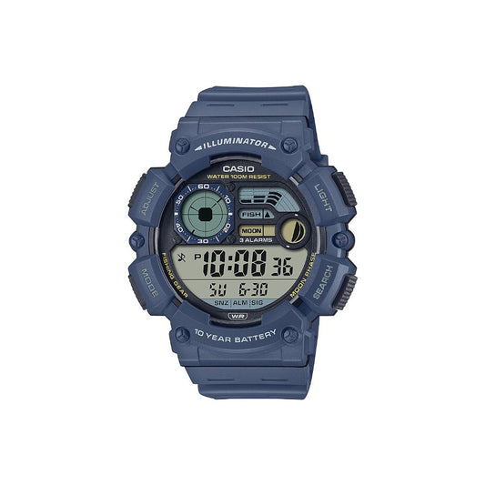 Casio Digital Blue Dial Unisex's Watch-WS-1500H-2AVDF