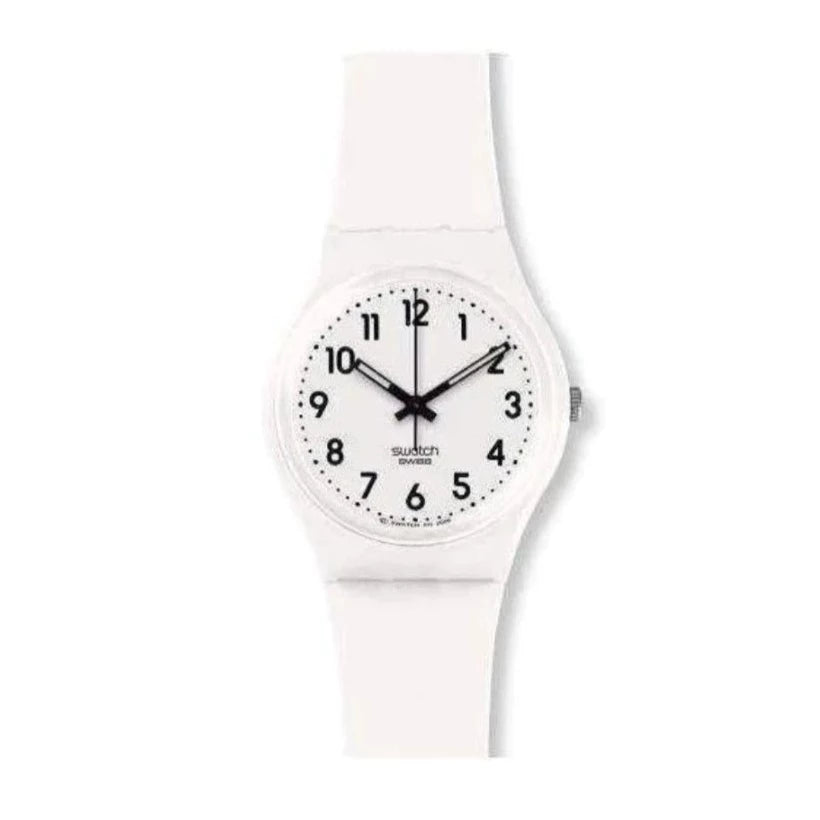 Swatch Just White Soft Watch GW1510