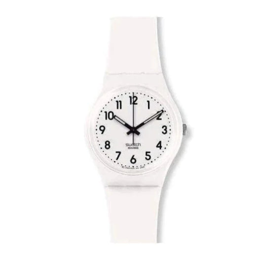 Swatch Just White Soft Watch GW1510