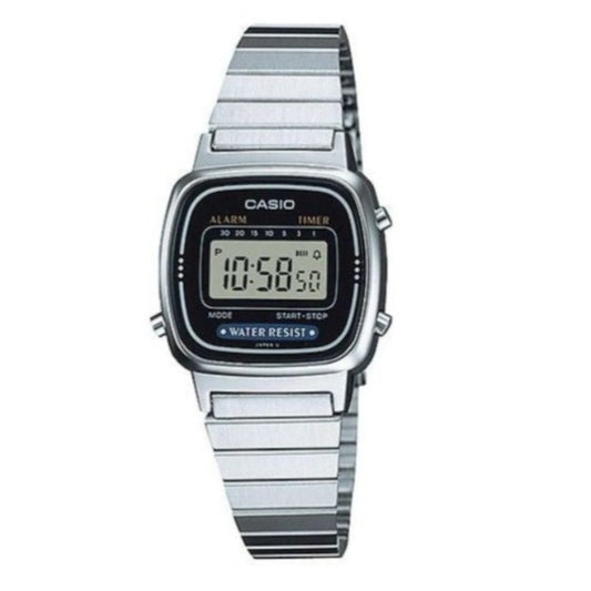 Casio Ladies  Retro Digital Watch LA670WA-1DF