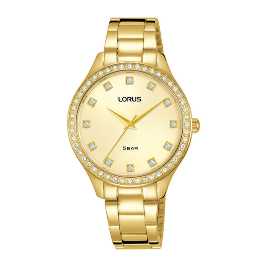 Lorus Ladies Stainless Steel Watch- RG284RX9