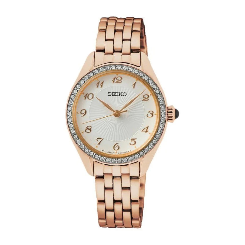 Seiko Ladies Rose Gold Plated Men's Watch