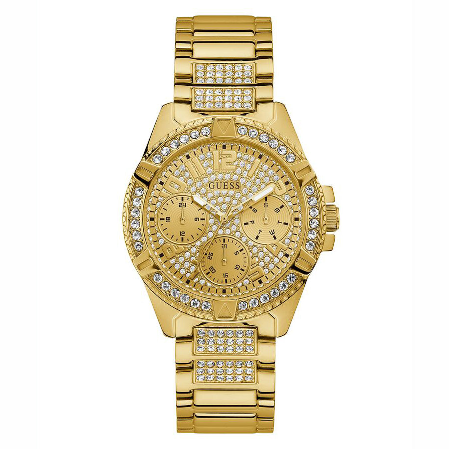 GOLD TONE CASE GOLD TONE STAINLESS STEEL WATCH