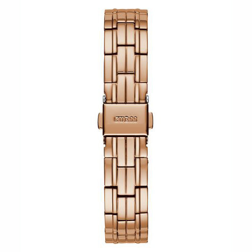 GUESS ROSE GOLD TONE STAINLESS STEEL WATCH