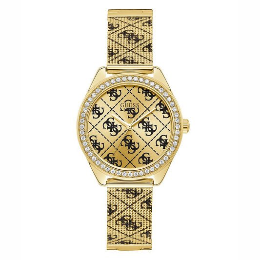 GOLD TONE CASE GOLD TONE STAINLESS STEEL/MESH WATCH