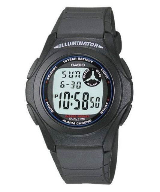Casio Men's  Illuminator Digital Watch F200W-1AUDF
