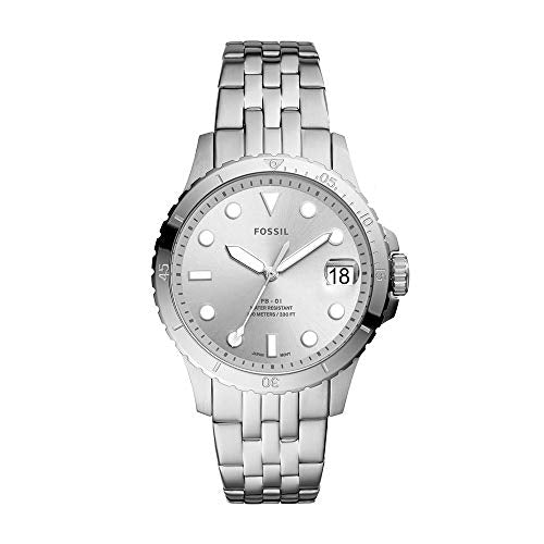 Fossil FB-01 Three-Hand Date Stainless Steel Watch - ES4744